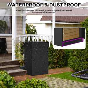 JH-Mech Parcel Mail Drop Box Buzón Durable <span class=keywords><strong>Super</strong></span> Gran capacidad de acero galvanizado Gran paquete Drop Box Outdoor - Product Image 6