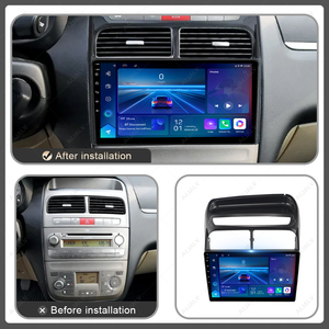 Marco Fascia Radio mobil untuk FIAT LINEA, <span class=keywords><strong>Kit</strong></span> bingkai Faceplate pemasangan Panel dasbor dudukan Stereo otomatis - Product Image 4