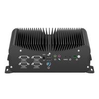 Intel Core i5 7287U 8G RAM 256G SSD 2 ports réseau Gigabit Ethernet RS232 COM GPIO win10 Mini PC industriel sans ventilateur