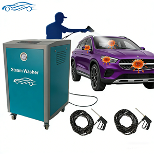 Meilleure <span class=keywords><strong>machine</strong></span> de nettoyage, nettoyeur haute pression <span class=keywords><strong>à</strong></span> vapeur en acier inoxydable, <span class=keywords><strong>machine</strong></span> de lavage intérieur de voiture, 8 bars, sans eau, réservoir d'eau de 20 L - Product Image 1