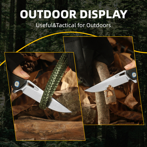 Nuovo arrivo professionale D2 campeggio sopravvivenza EDC coltello pieghevole all'aperto coltello tascabile - Product Image 5