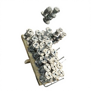 Válvula de bola flotante de dos piezas con brida de acero inoxidable para uso industrial, sellado suave, Q41F-150B, para ácidos débiles/bases, suministrada por el fabricante - Product Image 1