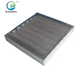 Galvanized Steel Square Non-return Backdraft Air Volume Control Damper