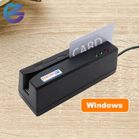 Lector y Codificador de Banda Magnética MSR900S para Tarjetas ISO 7811 con Software para Sistema POS