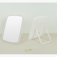 Nouveau design écran tactile grossissant USB charge réglage de la luminosité miroir de courtoisie pour cadeau