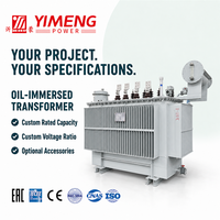 Transformateur de distribution immergé dans l'huile YIMENG personnalisé OEM ODM 11kV 33kV 400V 50 kVA 2000 kVA triphasé à vendre