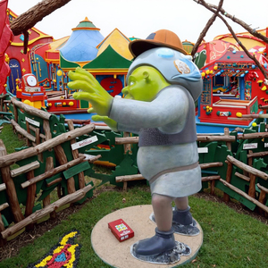 Estatua de resina de fibra de vidrio personalizada <span class=keywords><strong>Shrek</strong></span> - Product Image 5