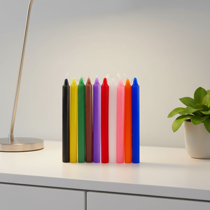 Vente en gros de 12 boîtes ou de bougies magiques individuelles pour les sorts et les rituels, différentes couleurs et intentions - Product Image 1