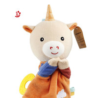 Jouets en peluche pour bébés très vendus, adorables licornes, marionnettes éducatives, personnalisables et échantillons disponibles