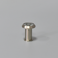 Lentille en verre grand angle 180 degrés en laiton de style moderne judas de porte pour une utilisation en appartement