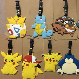 Etiqueta de equipaje de tortuga de barro de dragón que respira fuego, <span class=keywords><strong>Bika</strong></span> de Anime japonés, tarjeta de embarque para el POKE-MON - Product Image 1