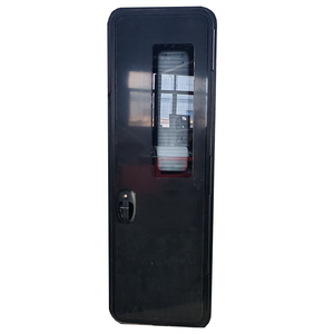 Prix avantageux, porte d'entrée personnalisée de couleur noire 610*1800mm pour camping-car, <span class=keywords><strong>caravane</strong></span>, camping-car avec poubelle et pare-soleil - Product Image 4