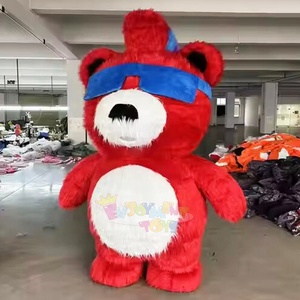 Vendita calda CE certificata per <span class=keywords><strong>Masha</strong></span> <span class=keywords><strong>e</strong></span> l'<span class=keywords><strong>orso</strong></span> mascotte Costume adulto peloso gonfiabile carino festa di carnevale panno per Halloween - Product Image 2