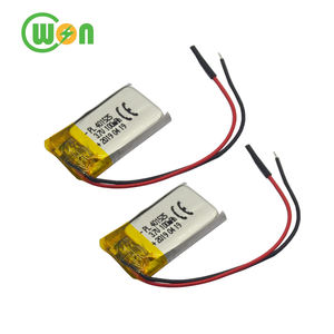 ヘッドセットバッテリー3.7V40mAh Lipoバッテリー401215401115 401215351015モデル - Product Image 1