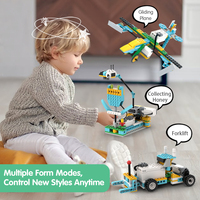 Robot de Aprendizaje BC-82, Kit de Entrenamiento Lógico, Modelo Programable, Juguete Educativo Electrónico de Ciencia, Construcción en Plástico, Escala 1:35