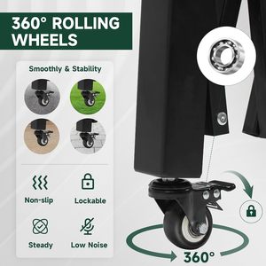 Porte pliante Expansion Porte Métal Extensible Clôture 360 ° Roulant Expansion Extérieure Sécurité Ciseaux Porte - Product Image 3