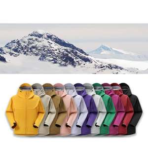 Chaqueta Softshell de Invierno para Hombre y <span class=keywords><strong>Mujer</strong></span> 2025, Impermeable, Cortavientos, Ecológica, Deportiva, Casual, con Capucha y Cuello Alto - Product Image 1