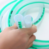 Tuyau d'arrosage de jardin flexible léger résistant aux UV et à la corrosion, haute pression 150 PSI, tête ronde, tuyau en PVC