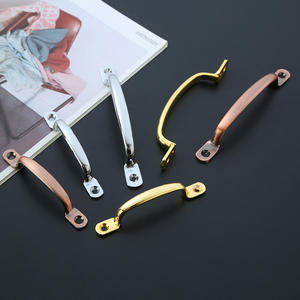 Modern Zinc Alloy U-Shaped Furniture <b>Handle</b> Knob for Dresser Cabinets Kitchen & Bathroom-Easy Installation - Product Image 6