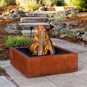 <span class=keywords><strong>Brasero</strong></span> de foyer en acier corten barbecue en acier corten foyer d'extérieur en acier corten foyer de jardin en acier corten foyer d'extérieur - Product Image 2