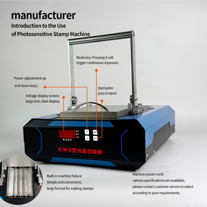 Macchina Professionale Automatica per Timbri Flash 150*110mm con <span class=keywords><strong>2</strong></span> Tubi Fotosensibili per Timbri Personalizzati su Abbigliamento - Product Image 1