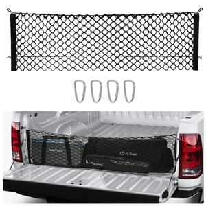 Bolsa de Almacenamiento para <span class=keywords><strong>Maletero</strong></span> de <span class=keywords><strong>Coche</strong></span> con Diseño Elástico de Tres Compartimentos para Organización de Equipaje - Product Image 3