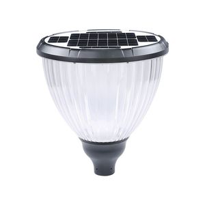 Hiệu Suất Cao Ngoài Trời Không Thấm Nước Ip65 Bài Đứng Năng Lượng Mặt Trời Powered Led An Ninh Cực Vườn Ánh Sáng - Product Image 2