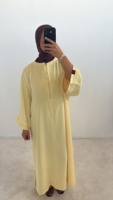 Nouvelle arrivée, robe Gandoura personnalisée pour femmes musulmanes, broderie, style marocain, vêtements ethniques, Abaya élégante