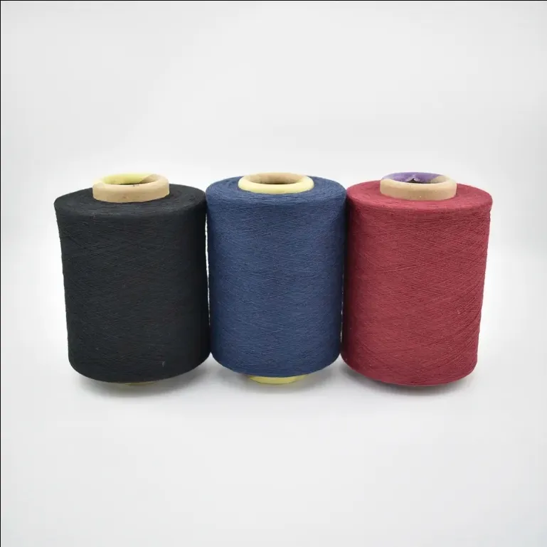 Raw White Dyed Cotton Yarn 20s 30s 40s 50s Combed Cotton Yarn for Knitting for Weaving