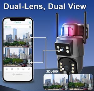 Meilleur système de caméra PTZ 4G sans fil à énergie solaire PIR pour les animaux de compagnie de la ferme Connectivité WiFi 4G pour la construction et l'<span class=keywords><strong>immobilier</strong></span> - Product Image 2