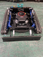 Robot tondeuse à gazon chinois pratique et efficace, télécommandé, prix compétitif