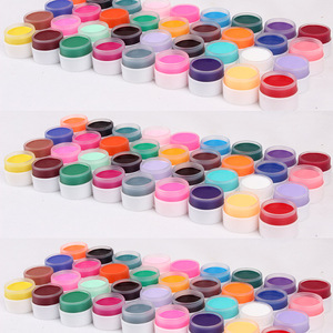 Colle à ongles flash haute densité 36 couleurs, longue durée, pour décoration d'ongles, avec bouteille design à fleurs séchées et applicateur à fil. - Product Image 5