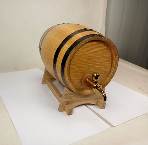 Seau à vin en bois de chêne 3L pour whisky, mini-seau pour <span class=keywords><strong>bar</strong></span> à domicile, vieillissement et bière, fûts de chêne, barils à vin en bois de chêne - Product Image 3