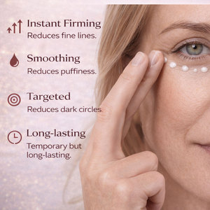 Crème tenseur instantanée pour les yeux avec applicateur - Sérum anti-âge, anti-poches et anti-cernes pour le contour des yeux - Product Image 4