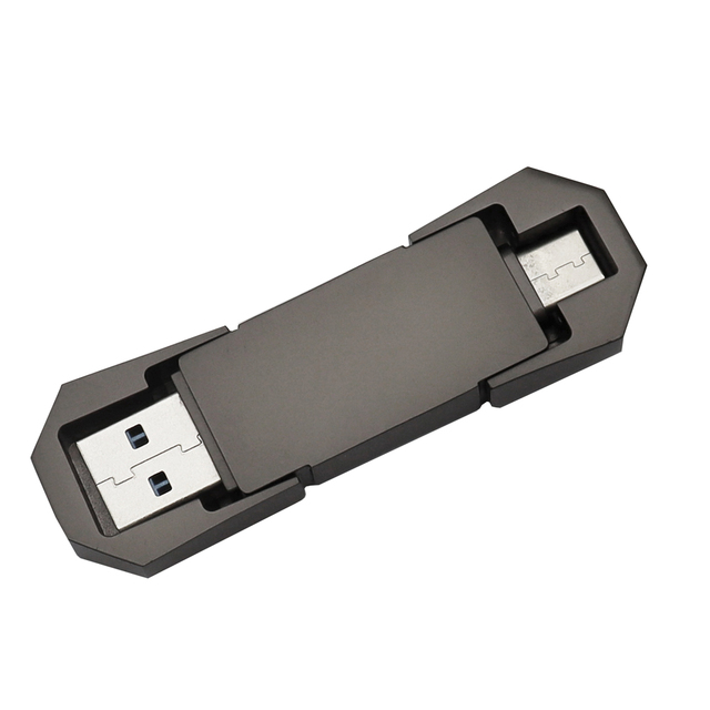 New Metal Solid USB 3.0 Flash Drive 128GB/256GB/512GB with A-class Flash Chip and 2-Year Warranty