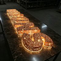 Enseigne lumineuse LED sur mesure effet ciel étoilé, logo scintillant pour façade de magasin, bar, club, boîte de nuit, décoration