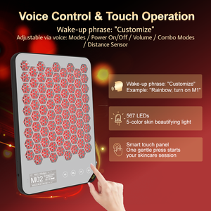 Lampu Terapi Inframerah Portabel untuk Pereda Nyeri dengan Panjang Gelombang Khusus 660nm 850nm, Perangkat Terapi Cahaya Merah untuk Seluruh Tubuh - Product Image 3