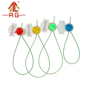 AG-MS002 0.68mm Plastic Coated Wire Security Meter Seal Safety Rotary Seal