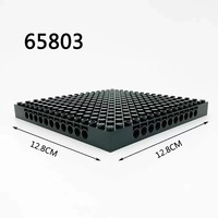 Placa Base de Ladrillos de Construcción ABS 16x16 Combinable 65083, Juguete Electrónico de Píxeles DIY de 40 Piezas para Ensamblar y Apilar