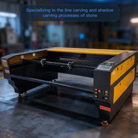 Graveur laser CO2 KSOAR 150W à double tête pour gravure sur pierre, machine de gravure grand format pour portraits sur granit, marbre et pierre