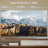 Vidéoprojecteur LED 4K DLP Dangbei Mars Pro 2 avec Google TV, mise au point automatique, 2+32G, HDR, 3D, projecteur de cinéma maison portable
