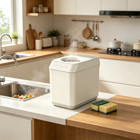 Composteur électrique intelligent pour cuisine, sans odeur, auto-nettoyant, machine à transformer les déchets alimentaires en engrais