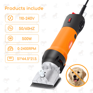 Nobiltà professionale 550W Kit prodotti per la cura del cavallo macchina elettrica Clipper per la tosatura di cavalli e pecore - Product Image 1