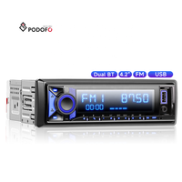 Reproductor MP3 para Auto Podofo de 4.2'' 1 Din, Estéreo para Auto, Radio para Auto con Pantalla LCD, BT, EQ, FM/AM/RDS, USB/AUX, Precio de Fábrica al por Mayor OEM/ODM