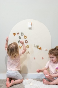 Bán Buôn Bán Chạy Nhất 80X100Cm Vòm Hình Dạng Từ Tường Decal Với Tự Dính Sử Dụng Phấn Để Viết - Product Image 2