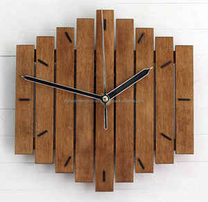 Acacia Wood Quality Home Decorative Items Wood <b>Wall</b> <b>Clock</b> <b>for</b> <b>Living</b> <b>Room</b> Bedroom and Office Decoration From INdia - Product Image 6