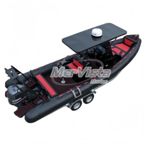 Bateau pneumatique de luxe chinois haute performance en aluminium RIB 800 ORCA Hypalon à vendre - Product Image 6