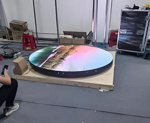 Écran LED Circulaire en Promotion – Affichage LED Rond P1.875 P2 P3 P4 P5 – Mur Vidéo LED Circulaire au Design Créatif pour Scène - Product Image 6
