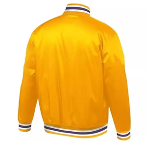 Chaqueta Varsity Personalizada de Invierno con Cuello Alto para Hombre, Estilo Béisbol, Lona Impermeable Ecológica, Mangas con Letras Bordadas, Venta al Por Mayor - Product Image 2