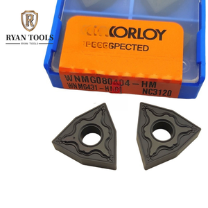 Wnmg080404 wnmg080408 wnmg080412-hm-gr nc3120 korloys Carbide chèn công cụ tiện <span class=keywords><strong>CNC</strong></span> cắt chèn công cụ tiện Anna - Product Image 3